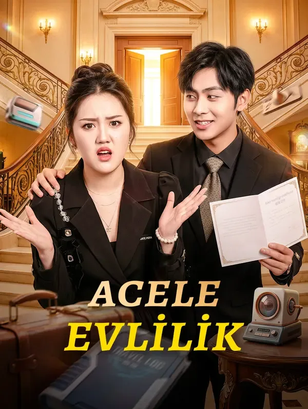 Acele evlilik — Kore dizi posteri