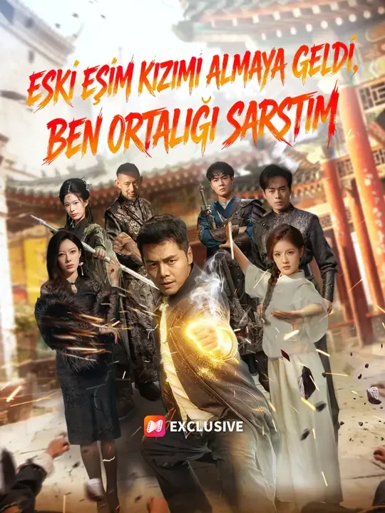 Eski Eşim Kızımı Almaya Geldi, Ben Ortalığı Sarstım — Kore dizi posteri