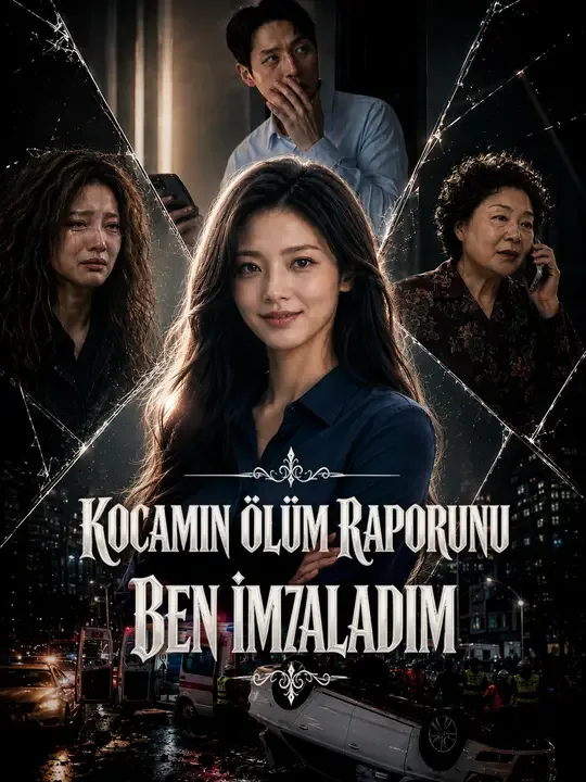 Kocamın Ölüm Raporunu Ben İmzaladım — Kore dizi posteri