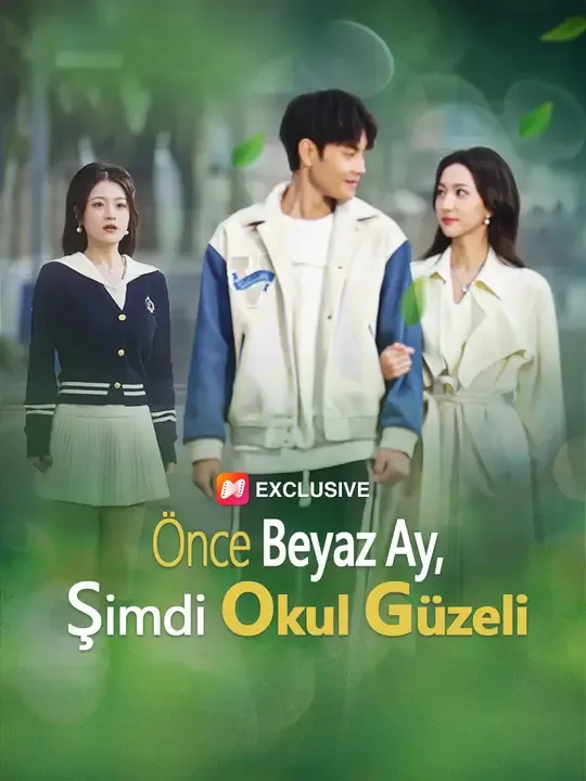 Önce Beyaz Ay, Şimdi Okul Güzeli — Kore dizi posteri
