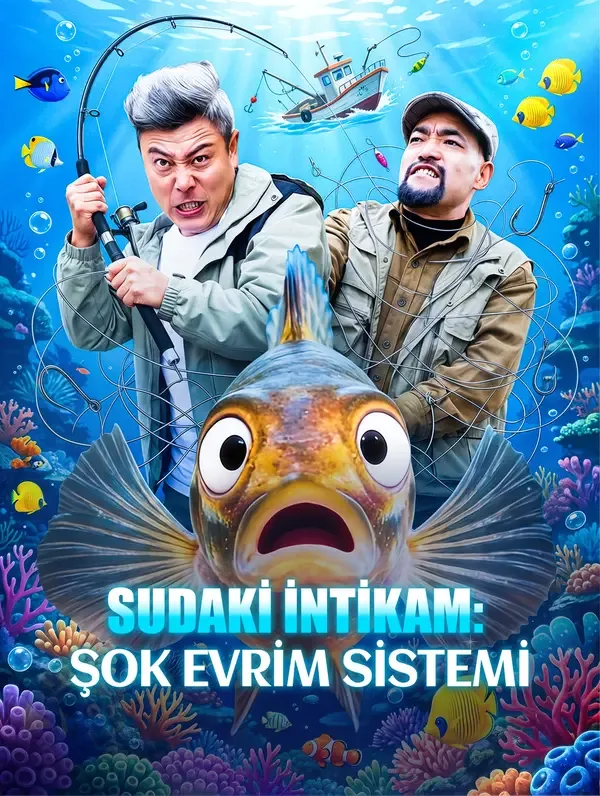 Sudaki intikam: şok evrim sistemi — İntikam, Yükseliş kore dizi posteri