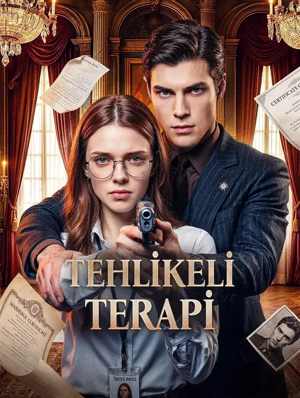Tehlikeli terapi — İntikam, Düşmadan Aşka kore dizi posteri